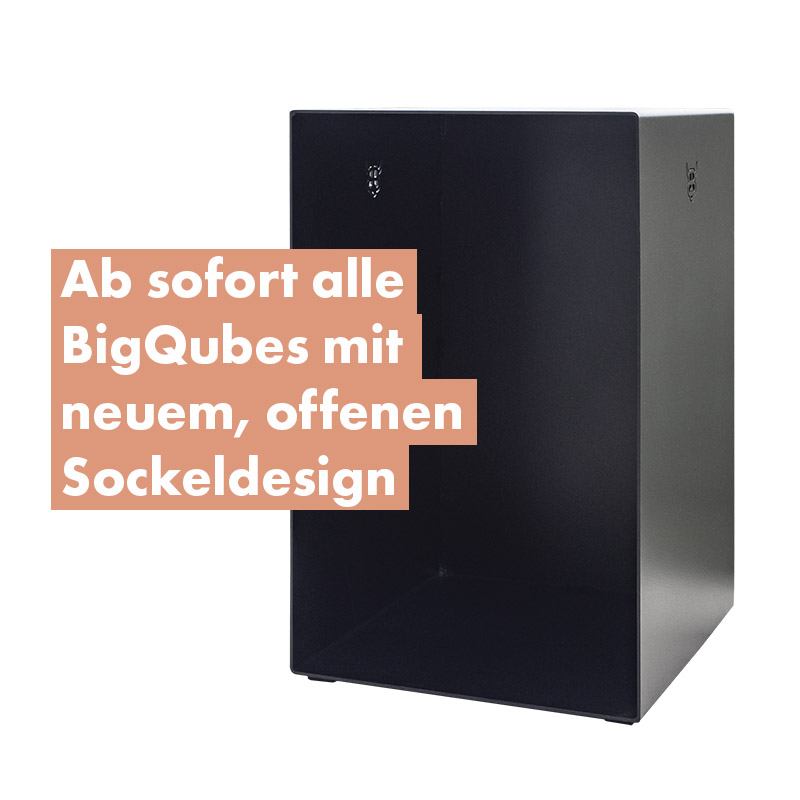 Neuer Sockel für den BigQube