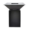 BigQube M Feuerplattengrill Wood schwarz