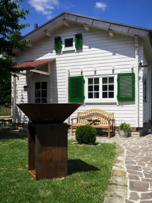 Feuerplattengrill BigQube Wood