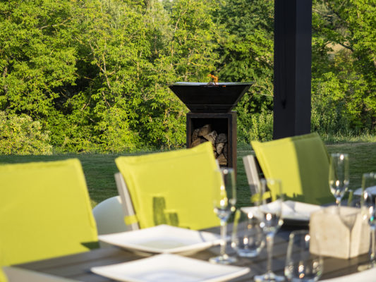 Feuerplattengrill BigQube Wood
