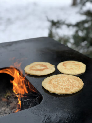 Feuerplattengrill, BigQube, Feuerplatte, Plancha Grill, Grillplatte, Feuerschale, Feuerkorb, Ofyr, Quan, BlackBull
