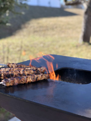Feuerplattengrill, BigQube, Feuerplatte, Plancha Grill, Grillplatte, Feuerschale, Feuerkorb, Ofyr, Quan, BlackBull