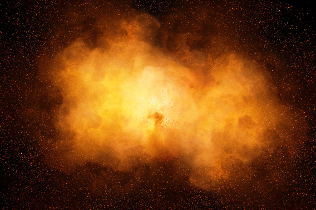 Flammenhintergrund