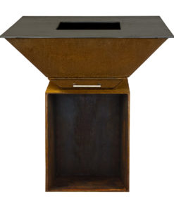 BigQube L Lemne Corten