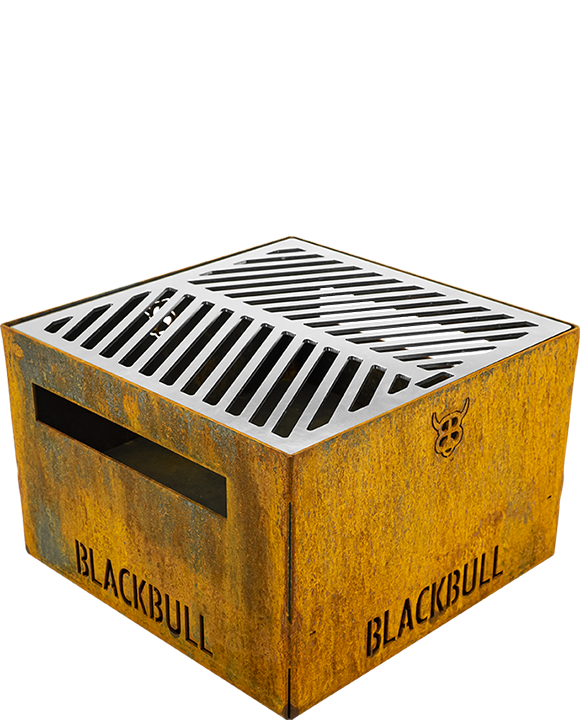 PiQoo Holzkohlegrill und Feuerkorb