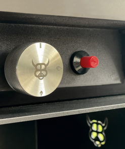 Edelstahl Drehknopf für Feuerplattengrill BigQube Gas