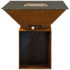 Gasgrill Feuerplatten-Grill BigQube L Corten