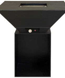Gasgrill Feuerplatten-Grill BigQube L Schwarz