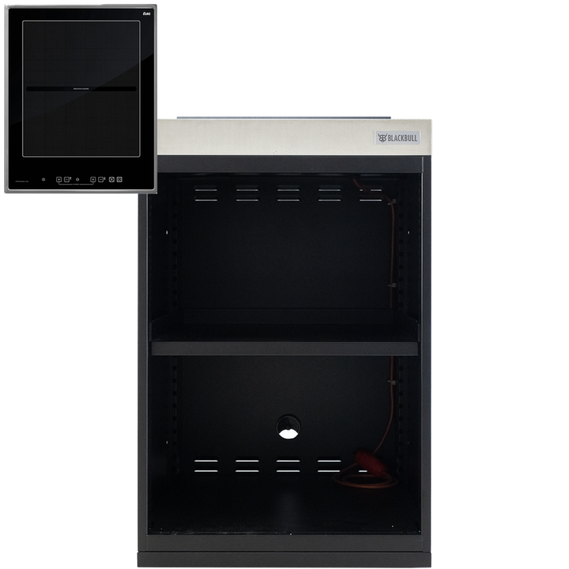 KitchenBlock-Outdoorküche Modul Induktionkochfeld
