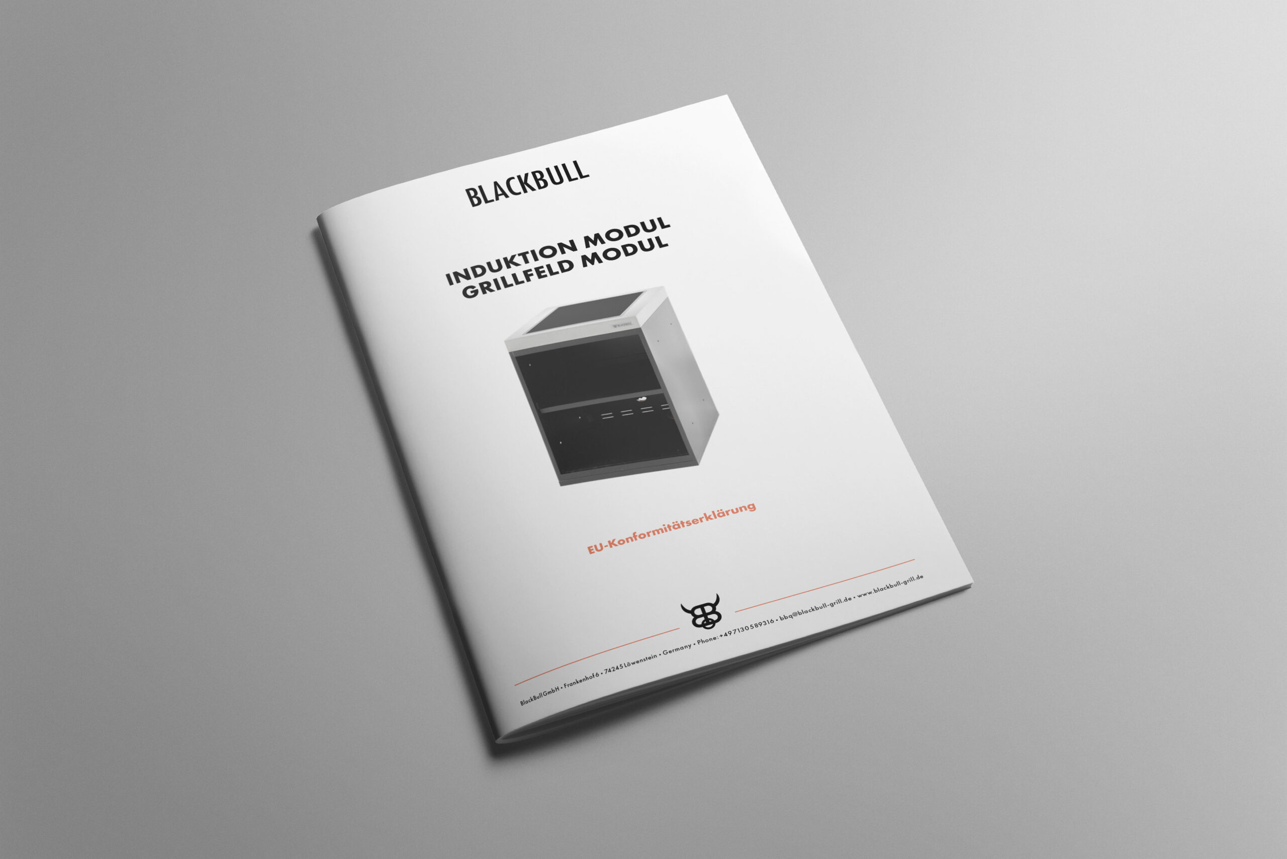 EU-Konformitätserklärung Outdoor Küchen Modul Induktion