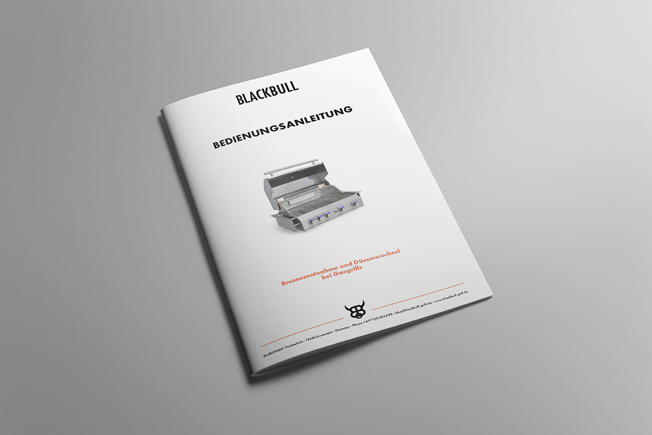 Edelstahl Gasgrill Bedienungsanleitung Brennerentnahme & Düsenwechsel